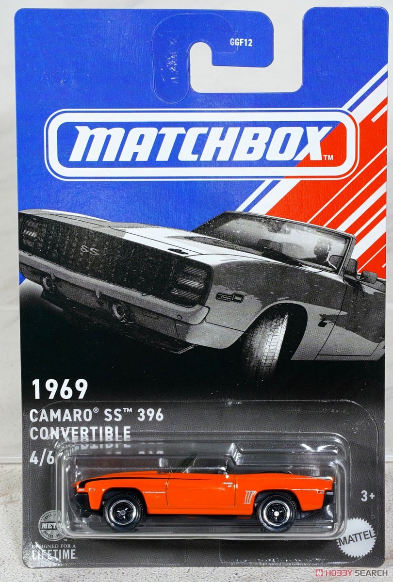 MATCHBOX 1969 CAMARO SS 396 CONVERTIBLE