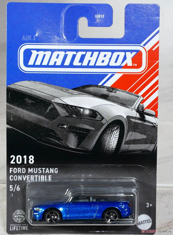 MATCHBOX 2018 FORD MUSTANG CONVERTIBLE