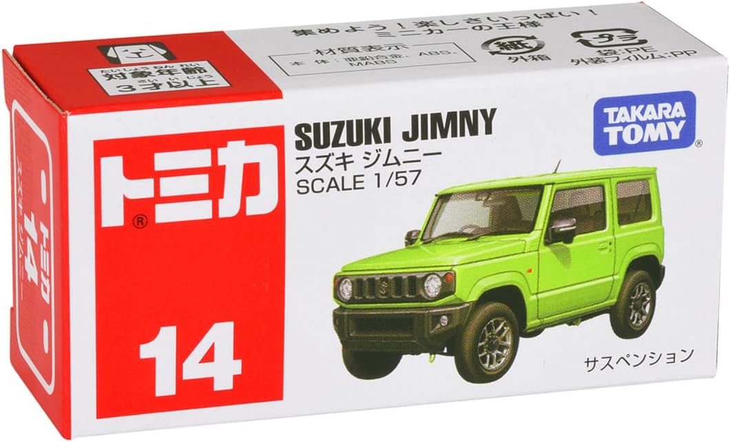 TOMICA NO 14 SUZUKI JIMNY