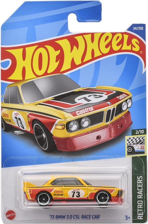 HOT WHEELS 73 BMW 3 0 CSL RACE CAR
