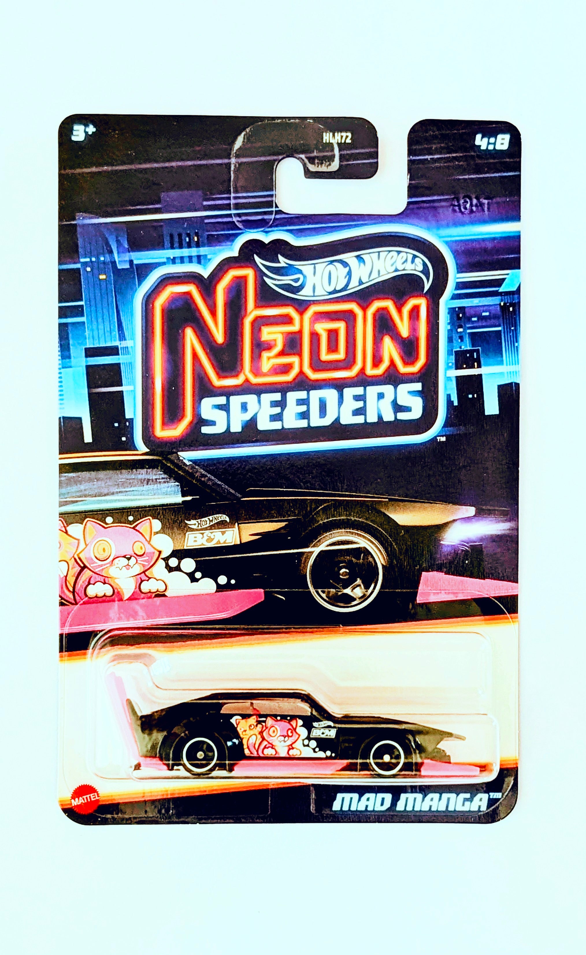 HOT WHEELS NEON SPEEDERS MAD MANGA