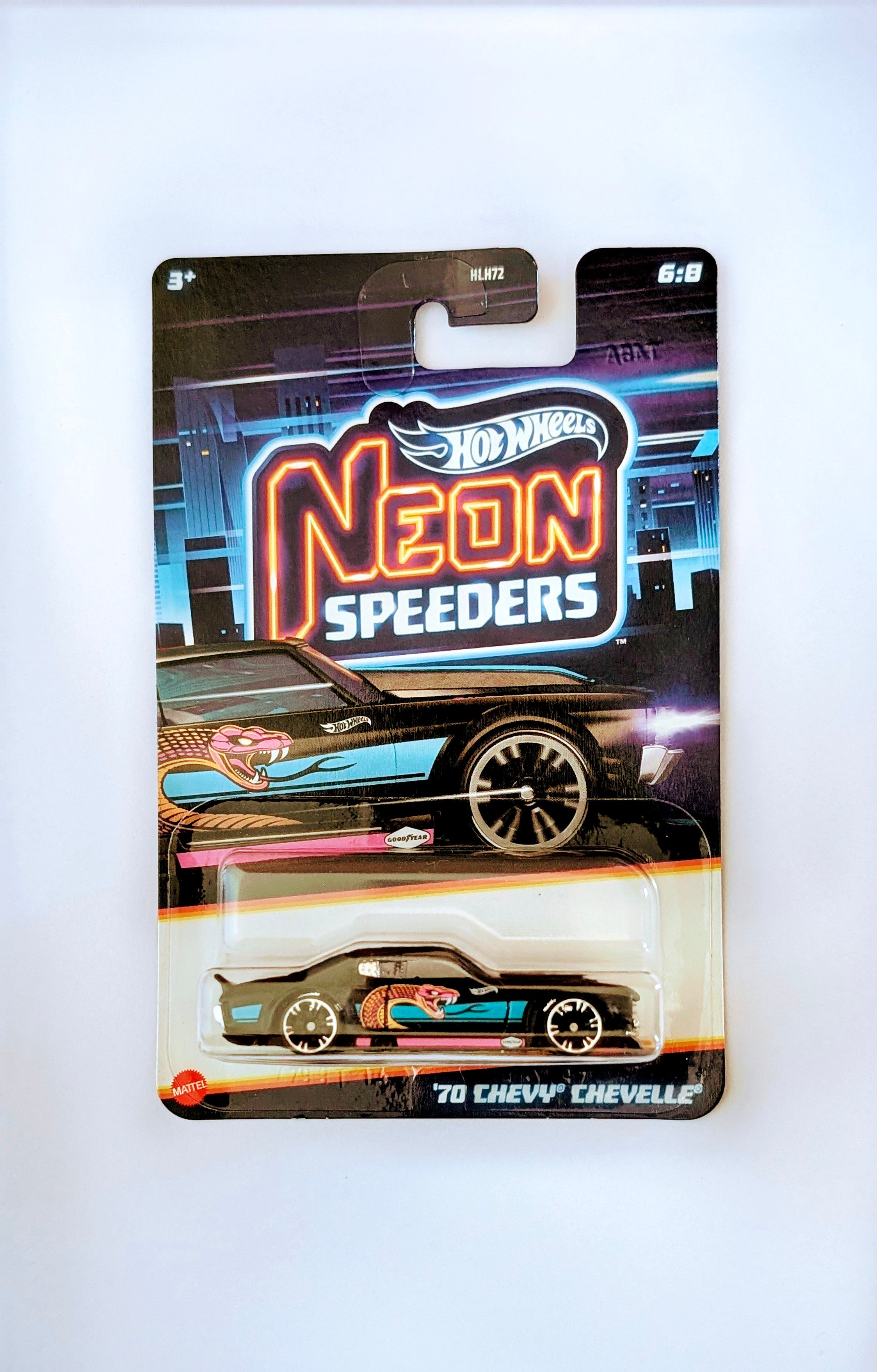 HOT WHEELS NEON SPEEDERS 70 CHEVY CHEVELLE