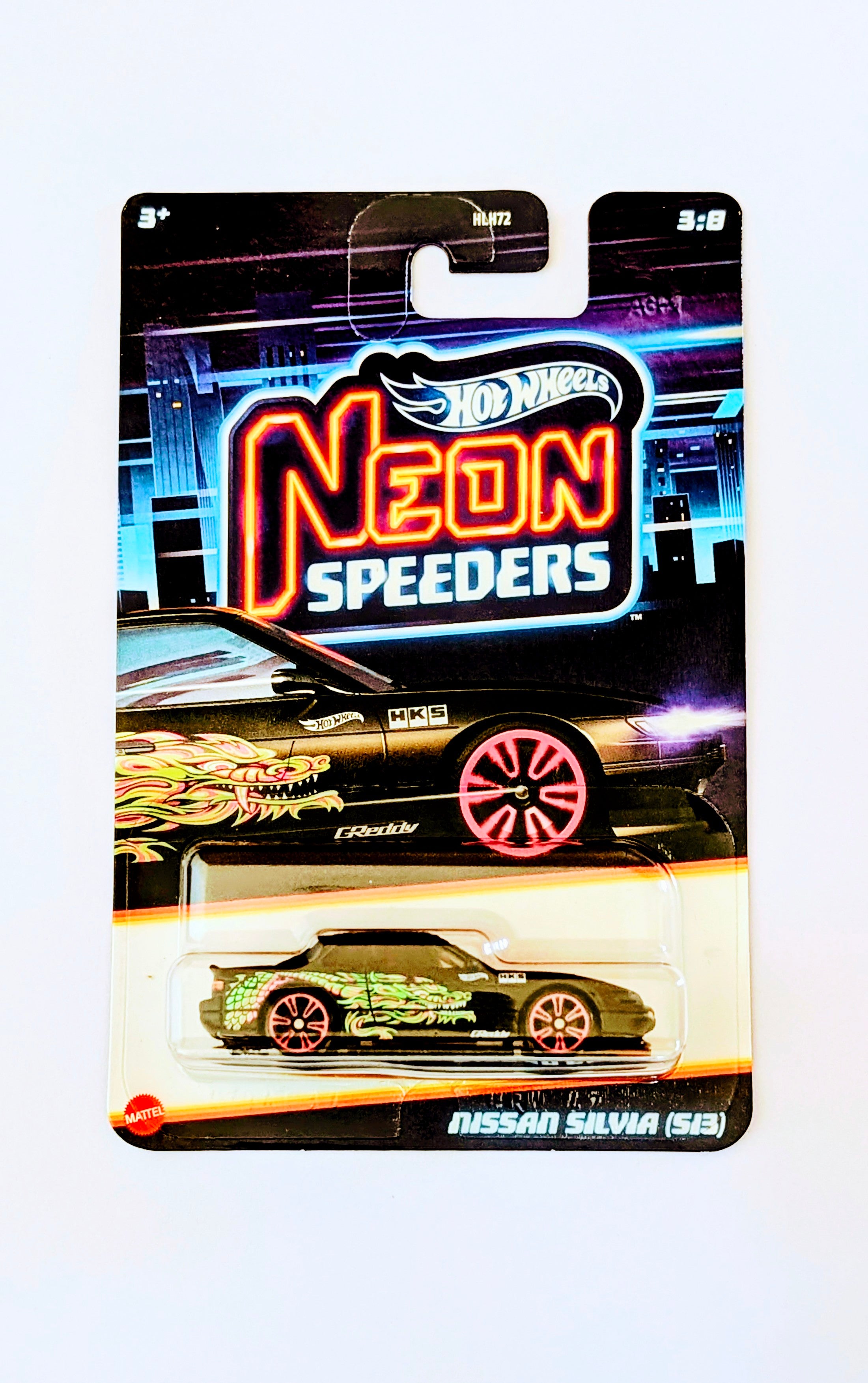 HOT WHEELS NEON SPEEDERS NISSAN SILVIA S13