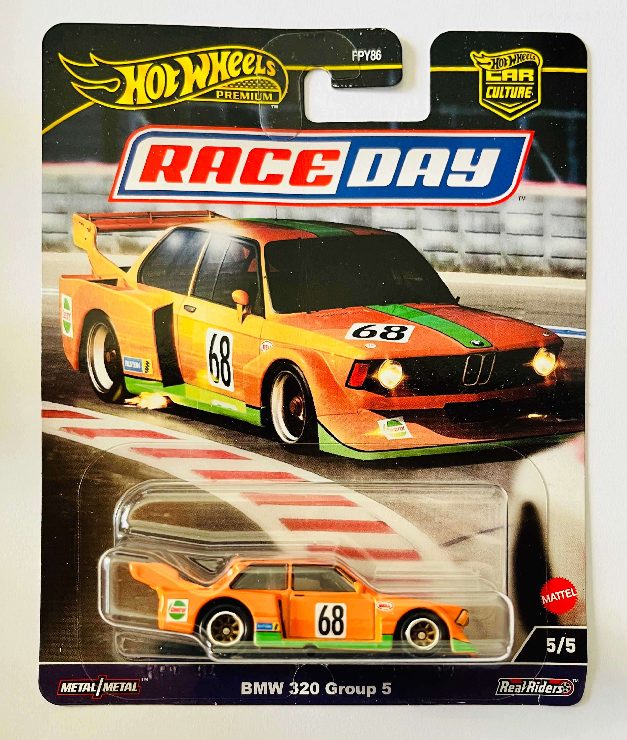 HOT WHEELS PREMIUM RACE DAY BMW 320 GROUP S