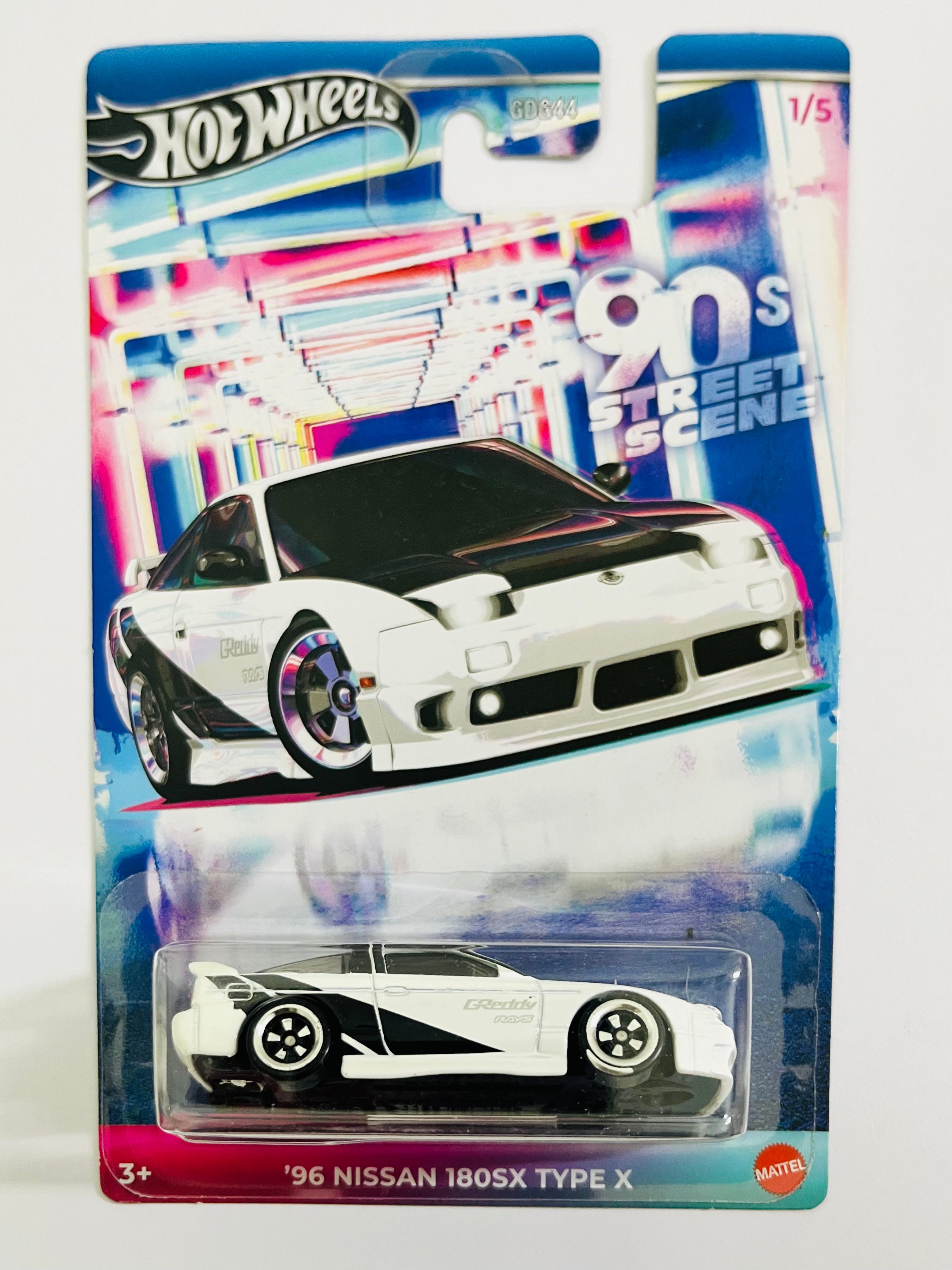HOT WHEELS 90S STREET SCENES 96 NISSAN 180SX TYPE X