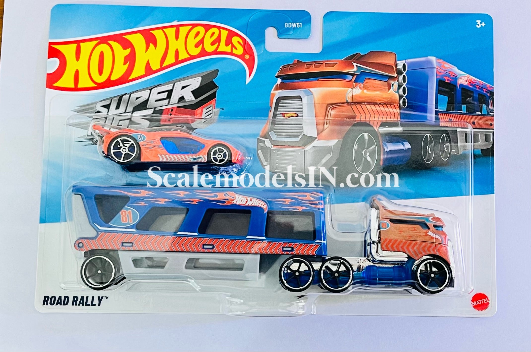 HOT WHEELS SUPER RIGS ROAD RALLY