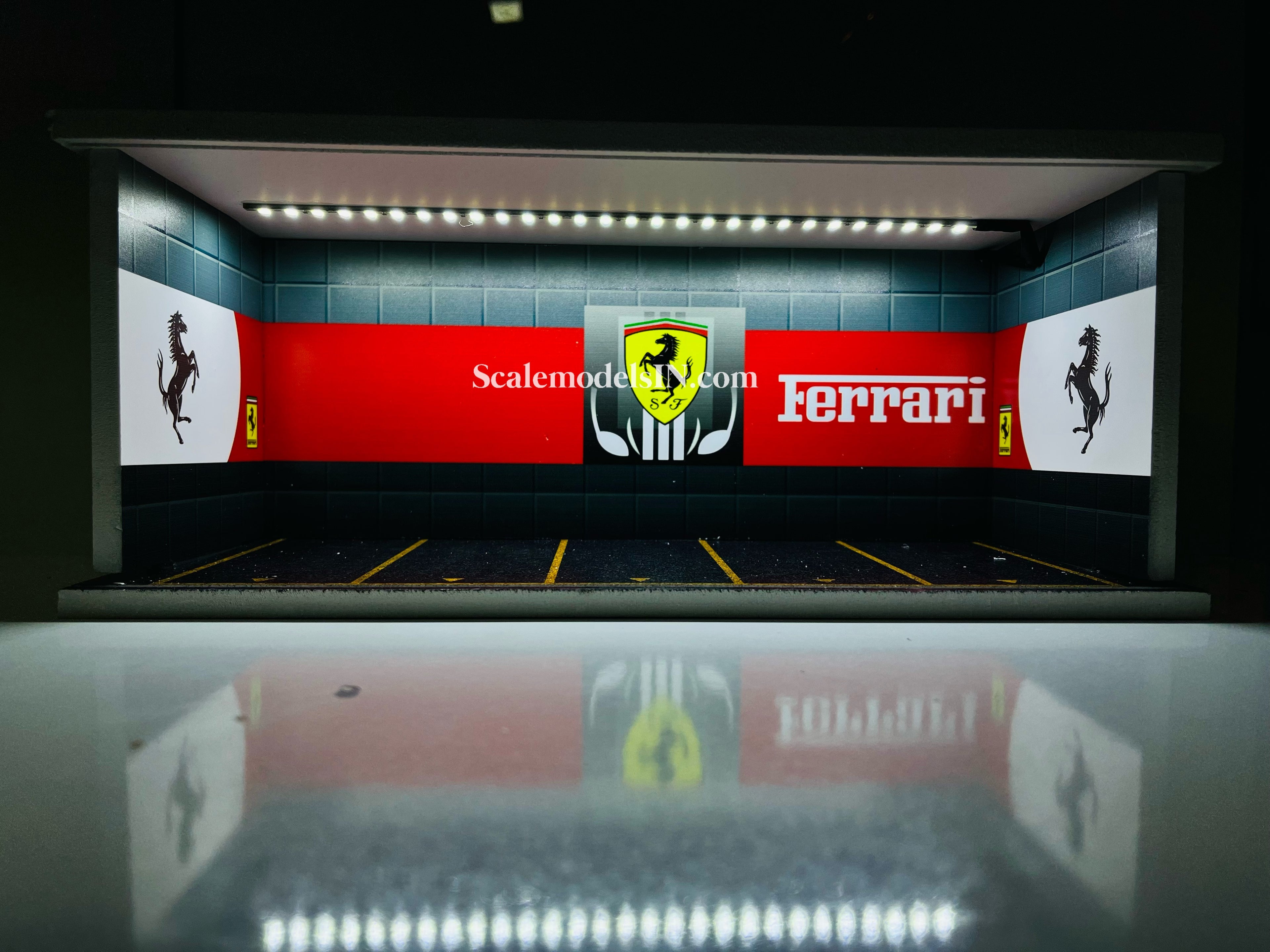 FERRARI DIORAMA FOR 1 24 1 32 1 64 SCALE CARS