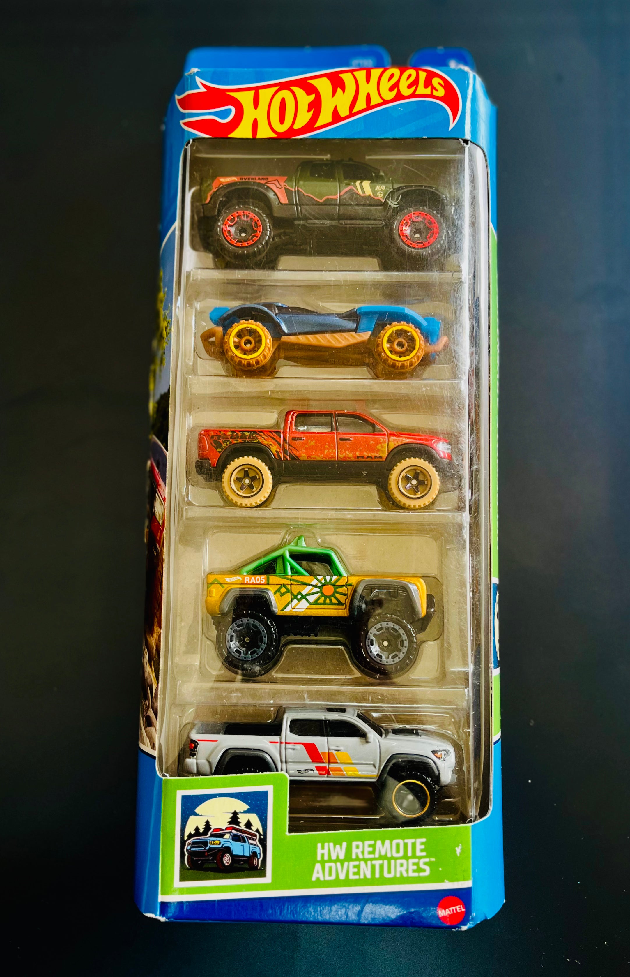 HOT WHEELS 5 PACK REMOTE ADVENTURES 2025