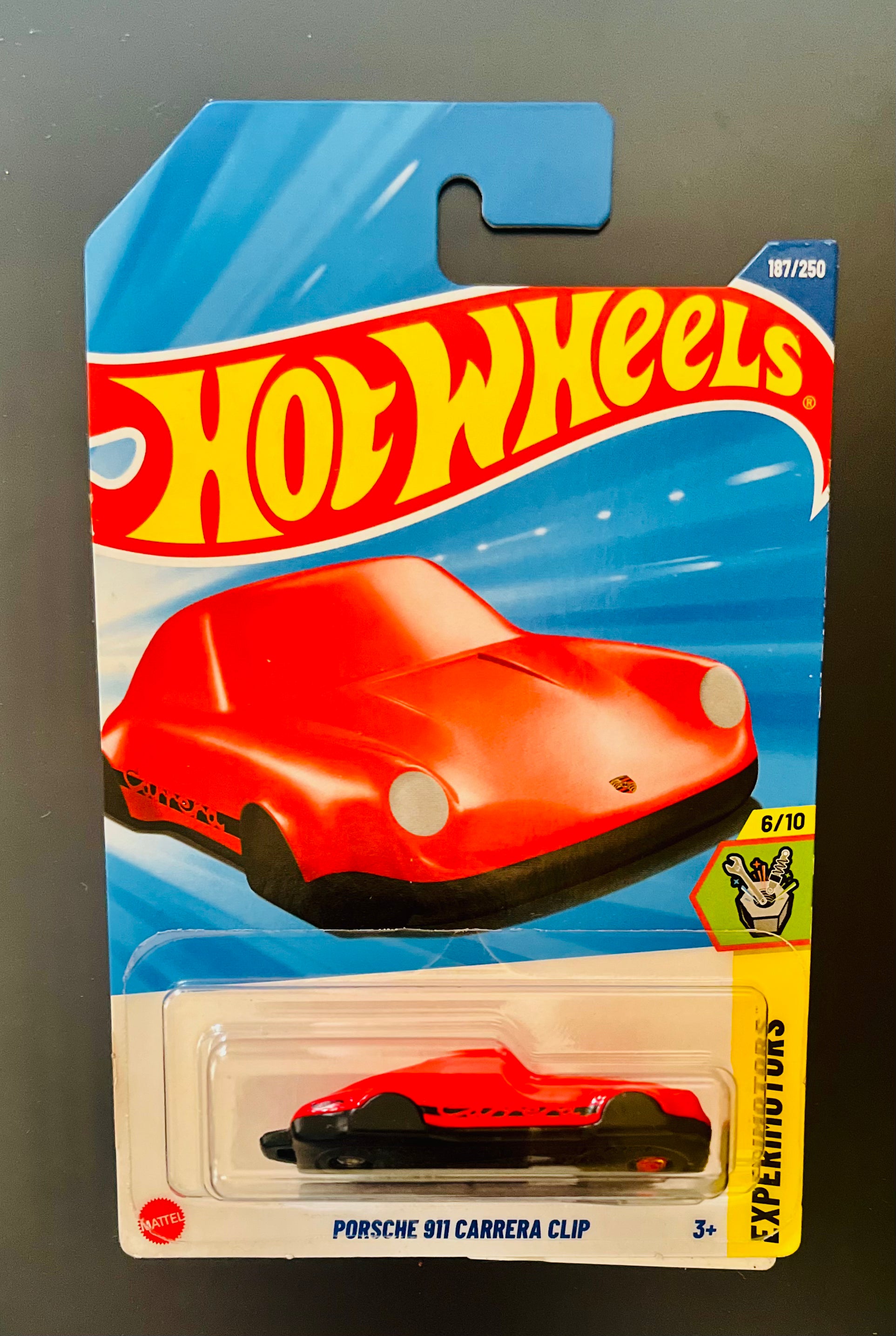 HOT WHEELS PORSCHE 911 CARRERA KEY CLIP