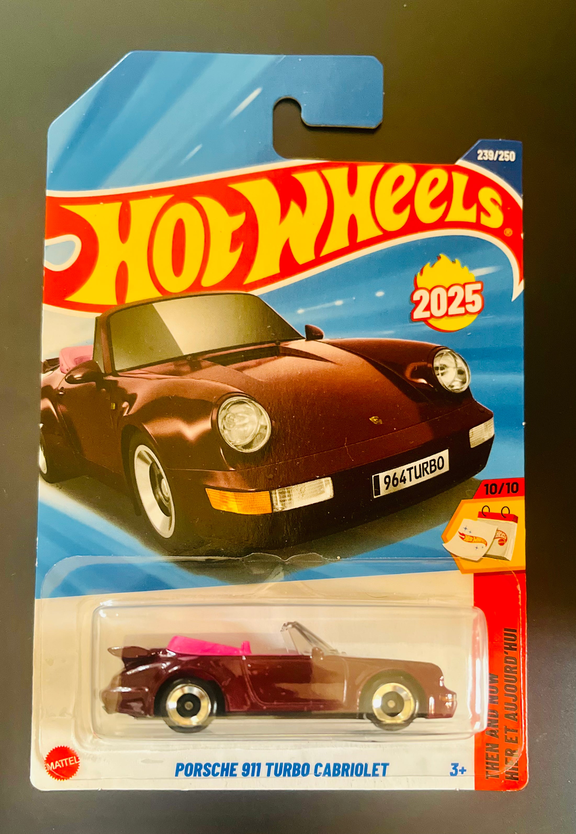 HOT WHEELS PORSCHE 911 TURBO CARBIOLET