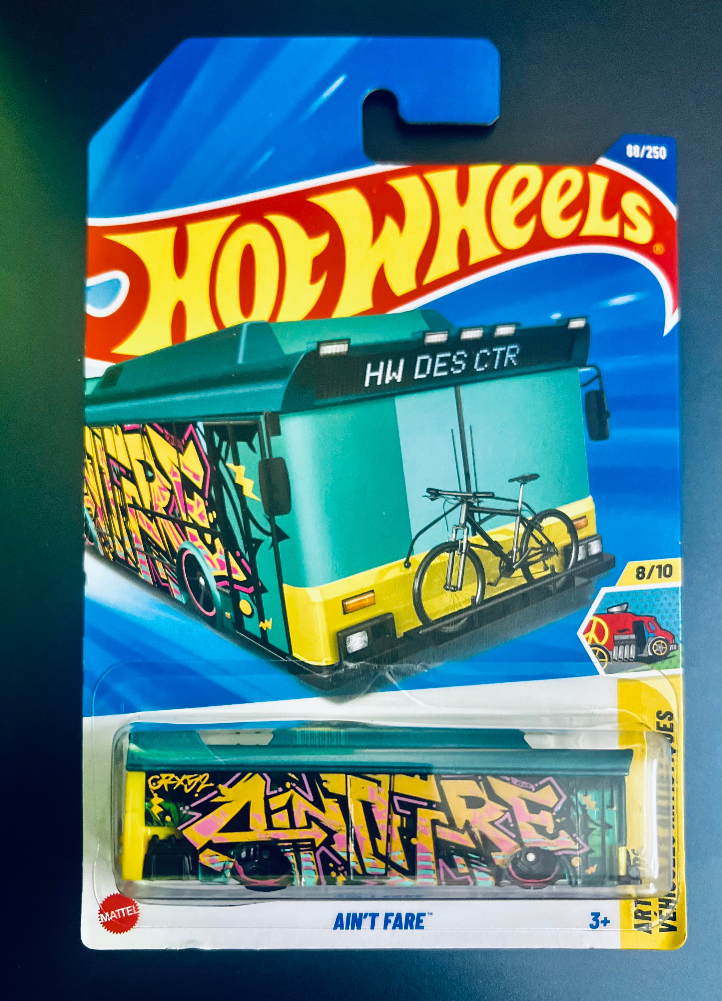 HOT WHEELS AINT FARE GREEN