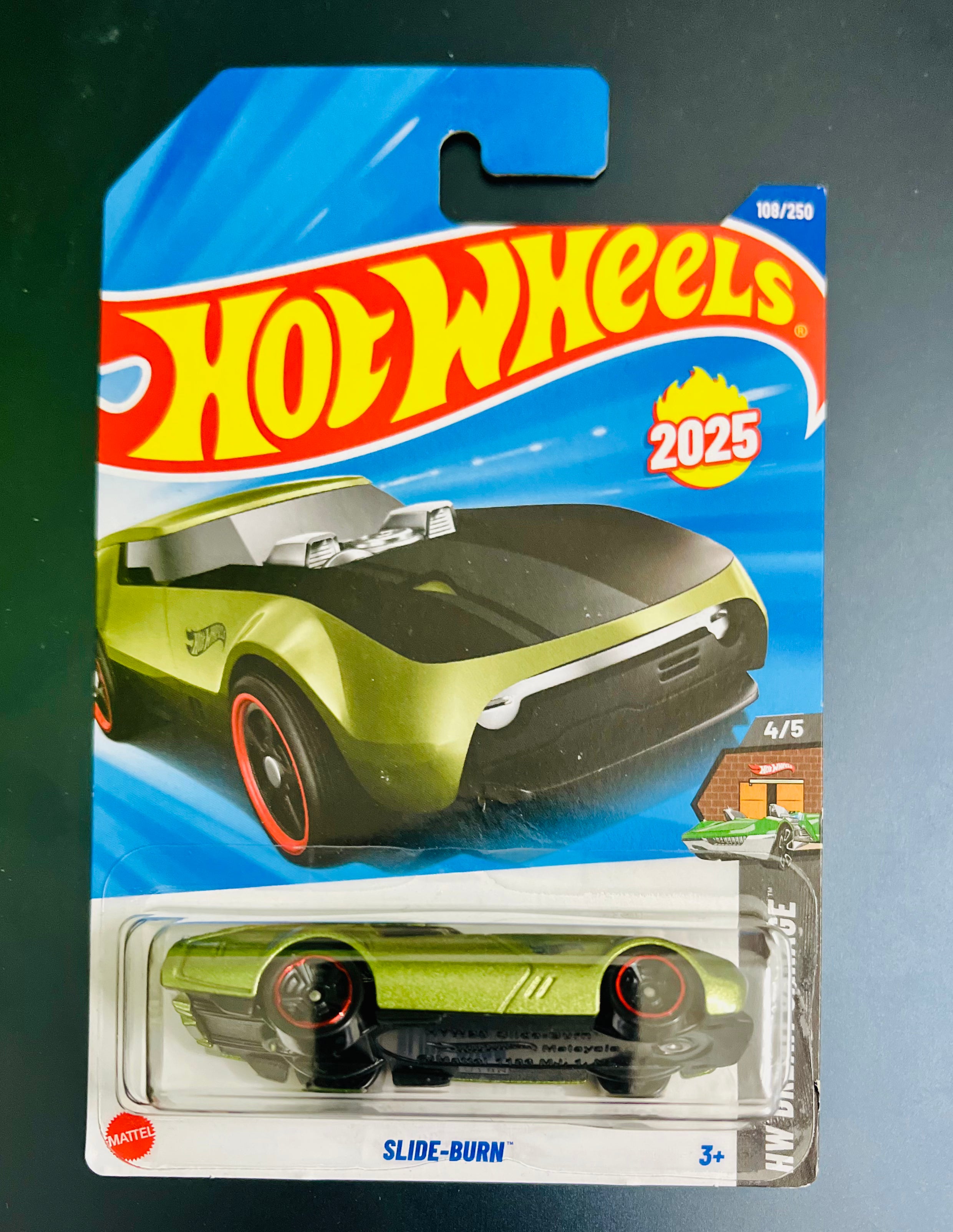HOT WHEELS SLIDE BURN