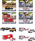 HOT WHEELS TEAM TRANSPORT FLF56 PACK OF 4